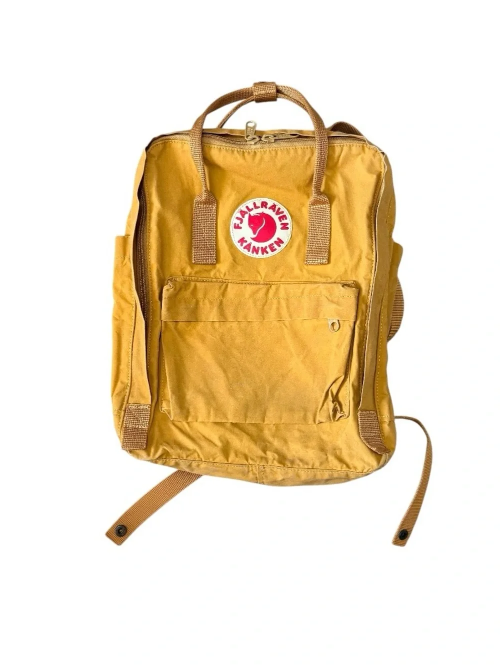 Fjall Raven Kånken Unisex Mustard Yellow Everyday Outdoor Backpack